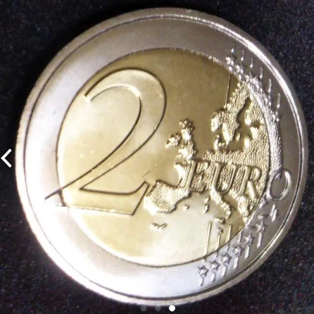 マルタ 2ユーロ ⭐️ 新品未使用 エンタメ/ホビーの美術品/アンティーク(貨幣)の商品写真