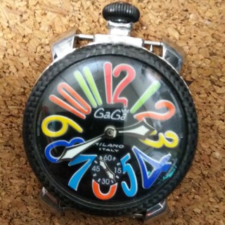 ガガミラノ(GaGa MILANO)のガガミラノ 腕時計 48mm カーボン 正規品(腕時計(アナログ))
