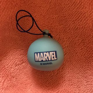 マーベル(MARVEL)のMARVELヨーヨー風キーホルダー〜水色(キーホルダー)