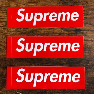 シュプリーム(Supreme)の【モンタ様専用】supreme ステッカーセット 3枚(ノベルティグッズ)