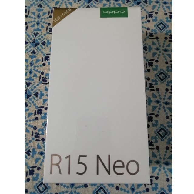 [新品 未開封]Oppo R15 Neo SIMフリー