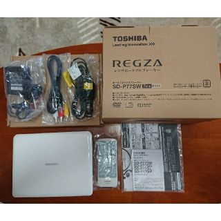 トウシバ(東芝)のTOSHIBA REGZA ポータブルDVDプレーヤー(ポータブルプレーヤー)