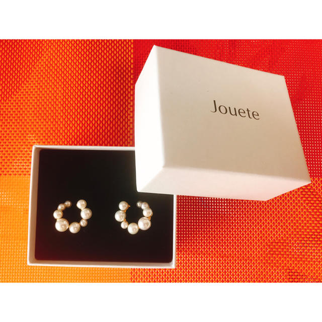 【とも様専用】Jouete ジュエッテ ランダムパール サークルピアス