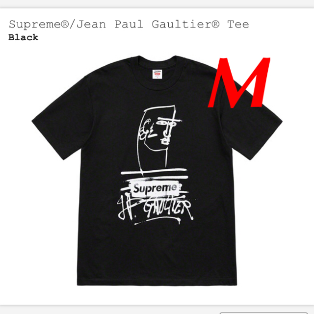 Supreme Jean Paul Gaultier Tee 黒M