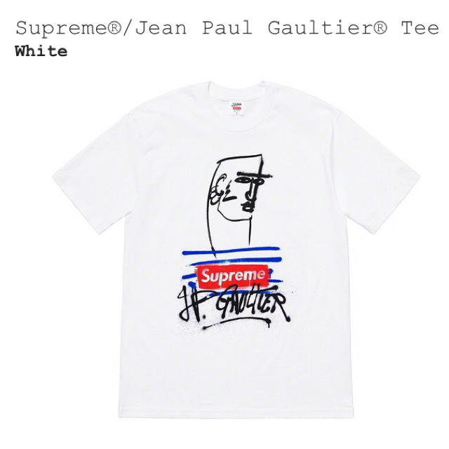 Supreme Jean Paul Gaultier Tee White