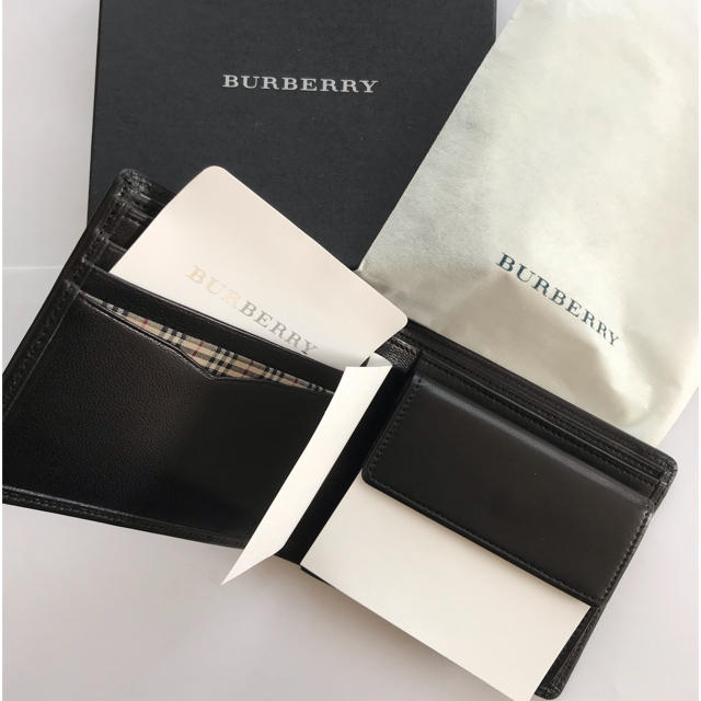 BURBERRY(バーバリー)のBURBERRY  メンズ二つ折り財布 メンズのファッション小物(折り財布)の商品写真