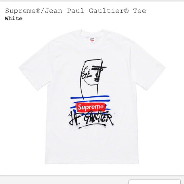 Supreme × Jean Paul Gaultier Tee Sサイズ - Tシャツ/カットソー(半袖 ...