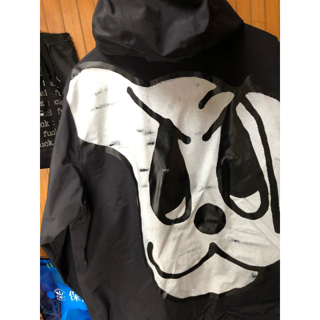 Supreme Dog Taped Seam Jacket L 黒ジャケット/アウター