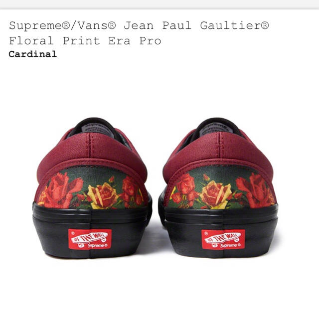 Supreme - Supreme × Jean Paul Gaultier × vans 27cmの通販 by ゆき's ...