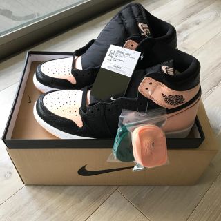 ナイキ(NIKE)のカスタマー様専用 nike jordan1 ピンク us9 最安(スニーカー)