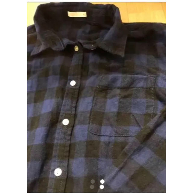 GU(ジーユー)のチェックシャツ、デニムシャツセット レディースのトップス(シャツ/ブラウス(長袖/七分))の商品写真