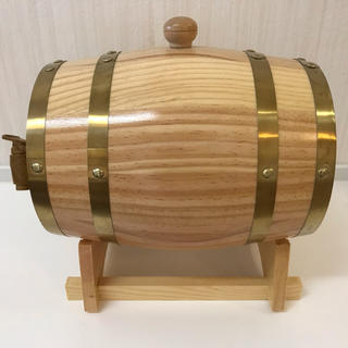 オーク樽 醸造装飾 ワイン樽 樽木製 ワインバレル 3ℓ(その他)