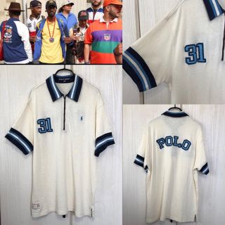 ポロラルフローレン(POLO RALPH LAUREN)の激レア！POLO SPORTS ポロスポーツ ハーフジップ ポロシャツ(ポロシャツ)