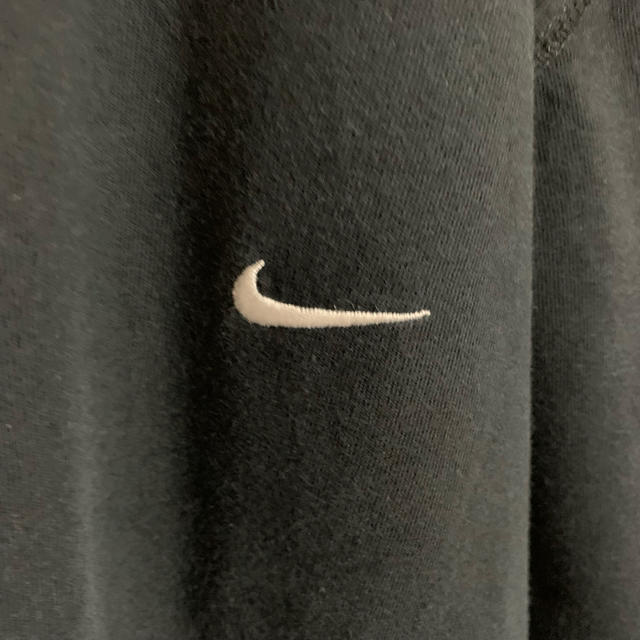 NIKE(ナイキ)の90's NIKE ナイキ ワンポイント スウォッシュ 刺繍Tシャツ L メンズのトップス(Tシャツ/カットソー(半袖/袖なし))の商品写真