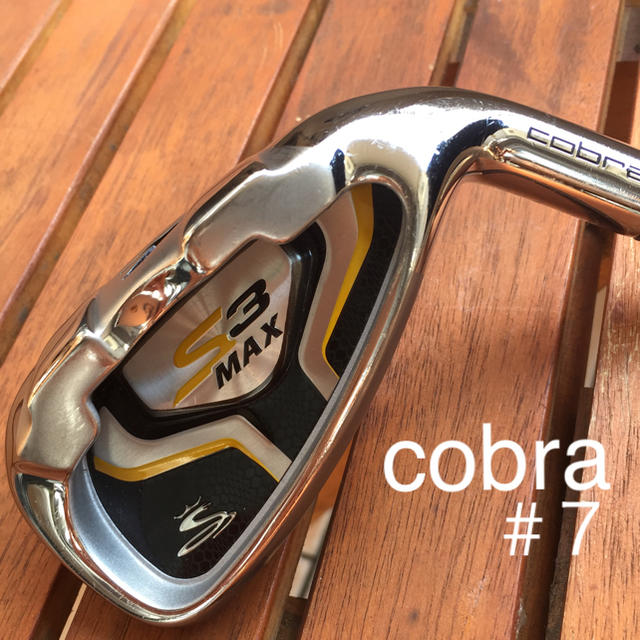 COBRA(コブラ)の【美品】cobra アイアン #7 スポーツ/アウトドアのゴルフ(クラブ)の商品写真