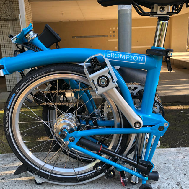 BROMPTON(ブロンプトン)の2019ブロンプトンM6LDハブダイナモLED前後ライト新品 Brompton  スポーツ/アウトドアの自転車(自転車本体)の商品写真