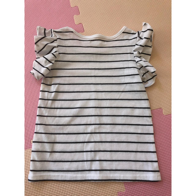 GLOBAL WORK(グローバルワーク)のGLOBAL WORKボーダーTシャツ キッズ/ベビー/マタニティのキッズ服女の子用(90cm~)(Tシャツ/カットソー)の商品写真