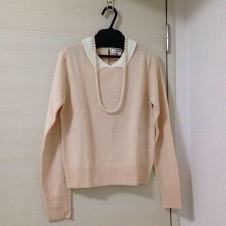 ミニマム(MINIMUM)の新品タグ付き♡ミニマム♡襟付きニット (ニット/セーター)