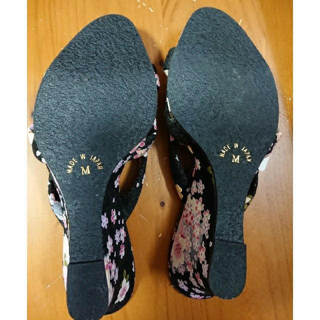 和柄・桜柄サンダル レディースの靴/シューズ(サンダル)の商品写真