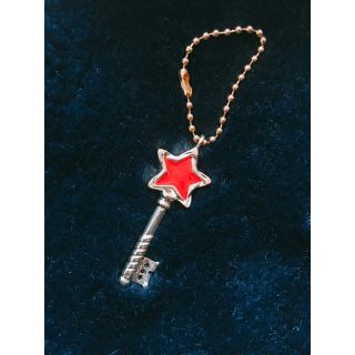 スタージェルキー☆レッド☆星の鍵 チェーン キーホルダー(キーホルダー)