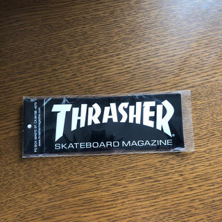 スラッシャー(THRASHER)のTHRASHER  ステッカー(スケートボード)