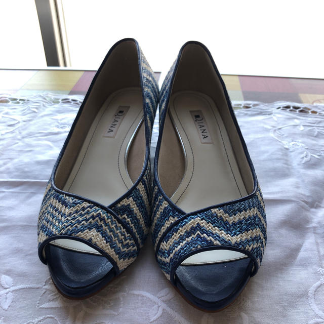 DIANA(ダイアナ)のオープントゥパンプス レディースの靴/シューズ(ハイヒール/パンプス)の商品写真