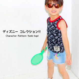 アナップキッズ(ANAP Kids)のANAPキッズ ✴︎ディズニーコラボタンクトップ(Ｔシャツ)