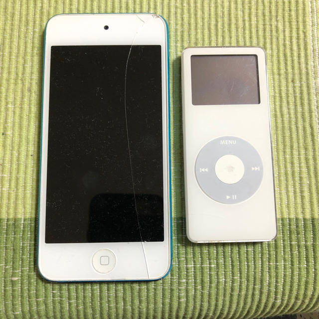 ジャンク品iPod nano iPod touch - ポータブルプレーヤー