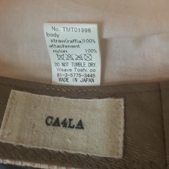 CA4LA(カシラ)のカシラ キャップ レディースの帽子(キャップ)の商品写真