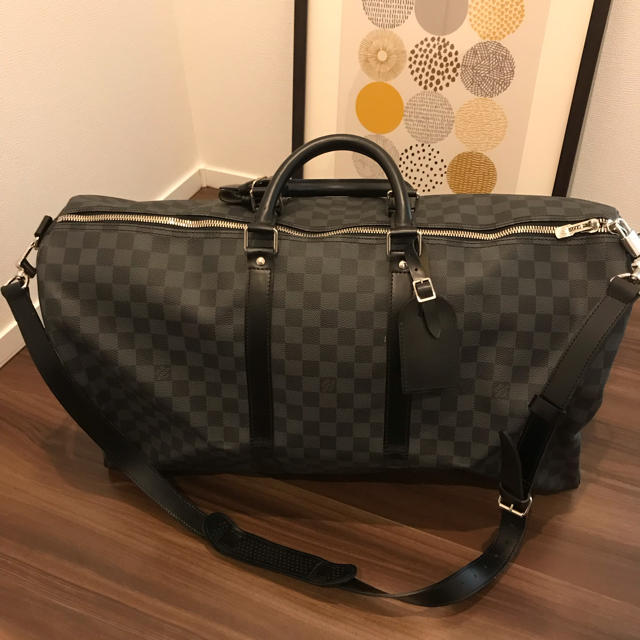 LOUIS VUITTON(ルイヴィトン)のルイヴィトン キーポル55 ダミエグラフィット 正規店購入　最終値下げ レディースのバッグ(ボストンバッグ)の商品写真