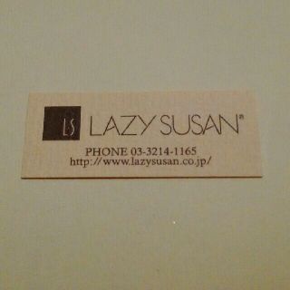 レイジースーザン(LAZY SUSAN)の未使用　レイジースーザン　薄型　コンパクト　ミラー　ゴールド(ミラー)