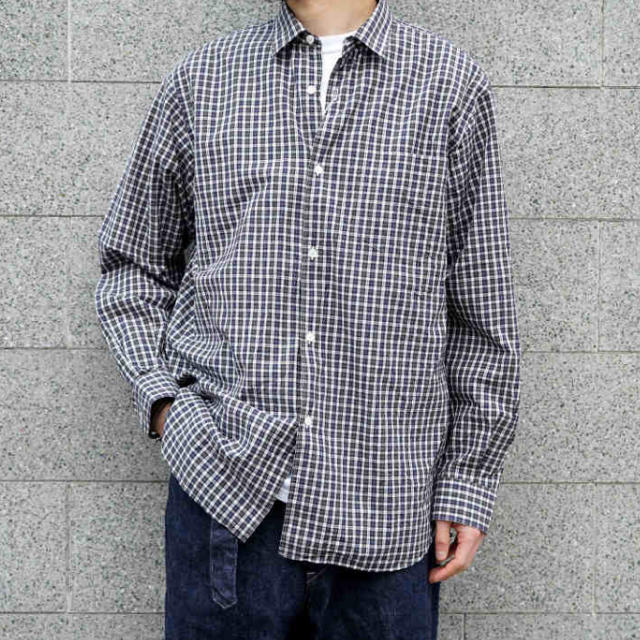 COMOLI(コモリ)の[COMOLI] コモリ コモリシャツ (TARTAN) メンズのトップス(シャツ)の商品写真