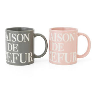 メゾンドリーファー(Maison de Reefur)のMAISON DE REEFUR ＊ リーファーロゴマグカップ(グラス/カップ)