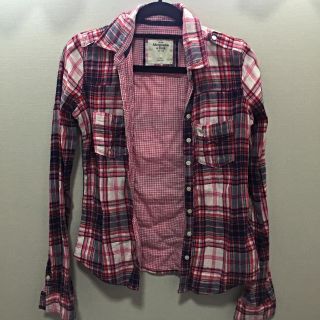 アバクロンビーアンドフィッチ(Abercrombie&Fitch)のアバクロ チェックシャツ(シャツ/ブラウス(長袖/七分))