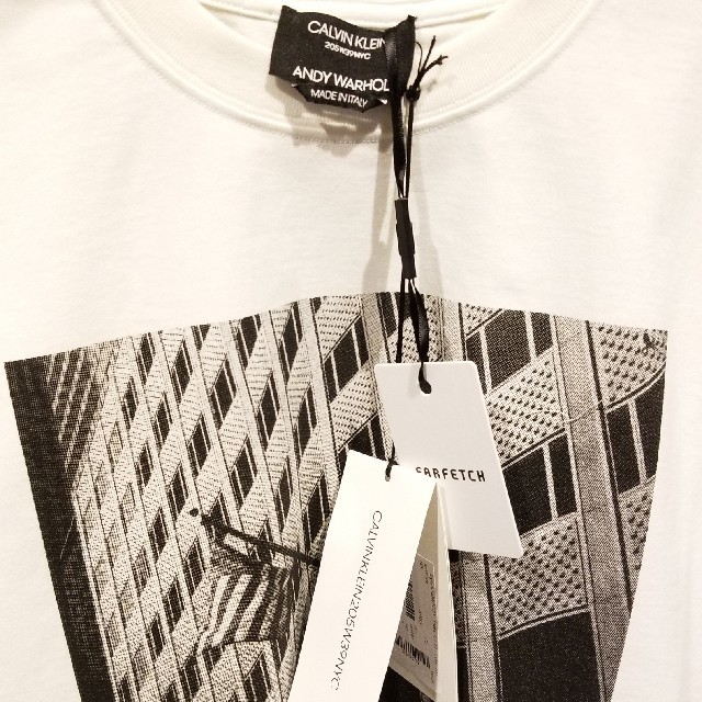 登坂着☆Calvin Klein 205W39NYC Tシャツ カルバンクライン