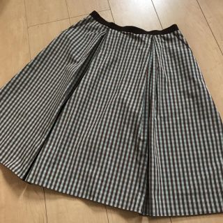 新品 FOXEY♡格子柄 ギンガムチェック スカート 40