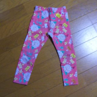 ザラキッズ(ZARA KIDS)のZARA 104 花柄 ピンクズボン(パンツ/スパッツ)