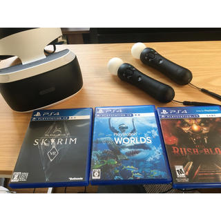 プレイステーションヴィーアール(PlayStation VR)の【専用】PSMOVE2本(家庭用ゲームソフト)