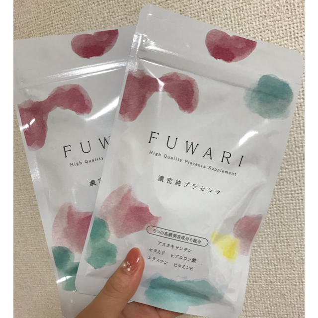 FUWARI 濃密純プラセンタ 2袋の通販 by Marico's shop｜ラクマ