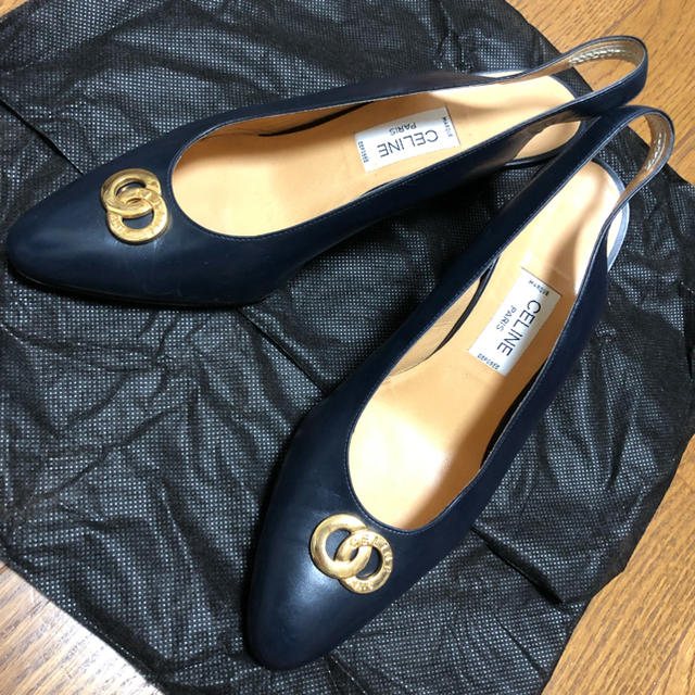 CELINE セリーヌ パンプス coren-ap.gov.br