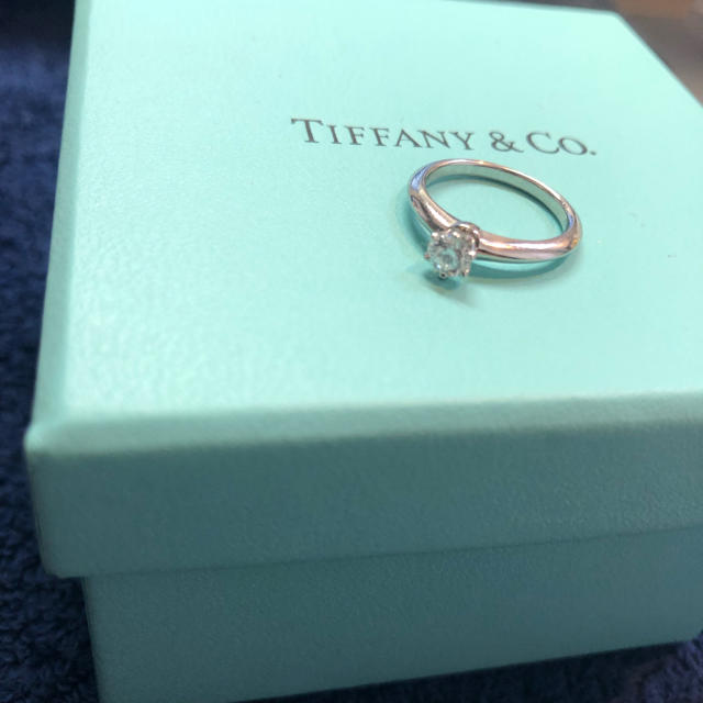 Tiffany & Co. - ティファニー 0.26カラット ダイヤモンドリングの通販 by あみはるたく's shop｜ティファニーならラクマ