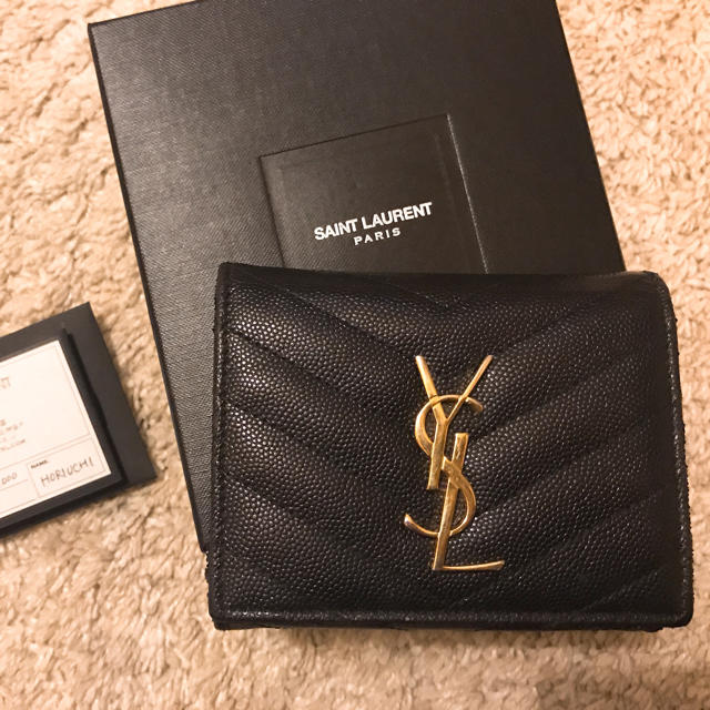 SAINT LAURENT サンローラン スモールウォレット 財布 新しい到着