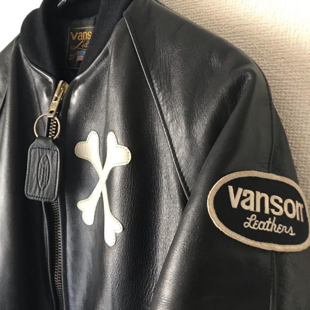 Backdrop VANSON TJ バックドロップ バンソン レザージャケット 3