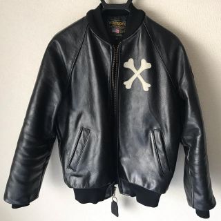 バンソン(VANSON)のBackdrop VANSON TJ バックドロップ バンソン レザージャケット(ライダースジャケット)