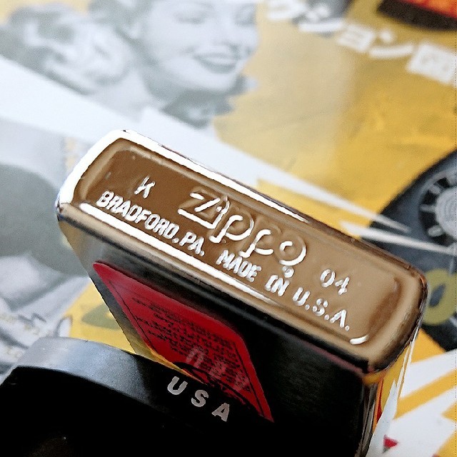 ZIPPO(ジッポー)のZippo “LOTUS/ロータス・カーズ“ メタルエンブレム貼り/完全未開封品 メンズのファッション小物(タバコグッズ)の商品写真