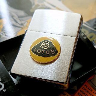 ジッポー(ZIPPO)のZippo “LOTUS/ロータス・カーズ“ メタルエンブレム貼り/完全未開封品(タバコグッズ)