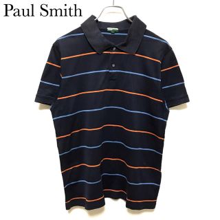 ポールスミス(Paul Smith)のPaul Smith ポールスミス ボーダーライン ポロシャツ 半袖シャツ (ポロシャツ)