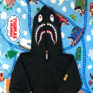 アベイシングエイプ(A BATHING APE)の本日のみ3000円A・BATHING APEシャーク キッズ ジャージ 値下げ！(ジャケット/上着)