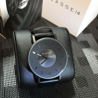 ダニエルウェリントン(Daniel Wellington)のklasse14 42㎜ ブラックメンズレディース 即購入ok(腕時計(アナログ))