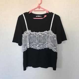 レトロガール(RETRO GIRL)のRETRO GIRL ビスチェ付トップス(Tシャツ(半袖/袖なし))